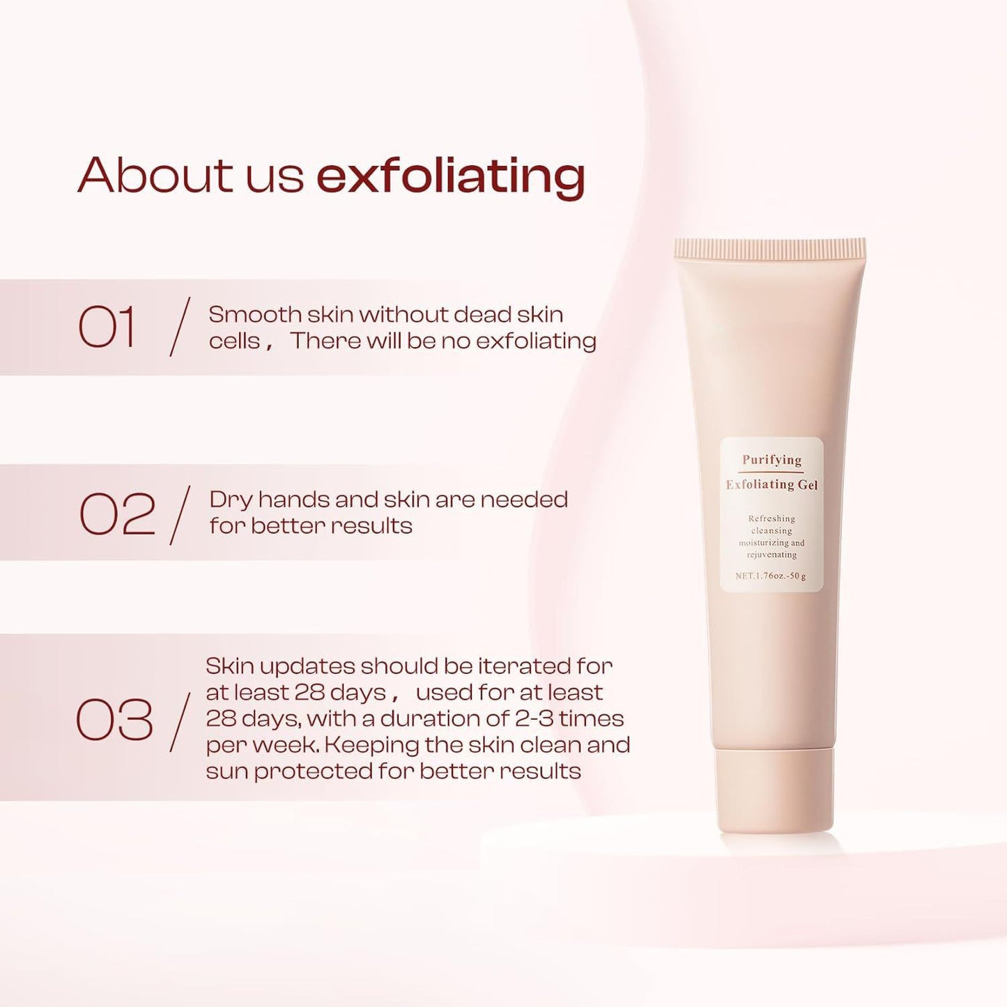 Nuve Gel exfoliante cuerpo y cara