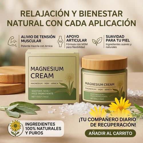 SuaviNuma Crema Rejuvenecedora y Tratadora de Dolores